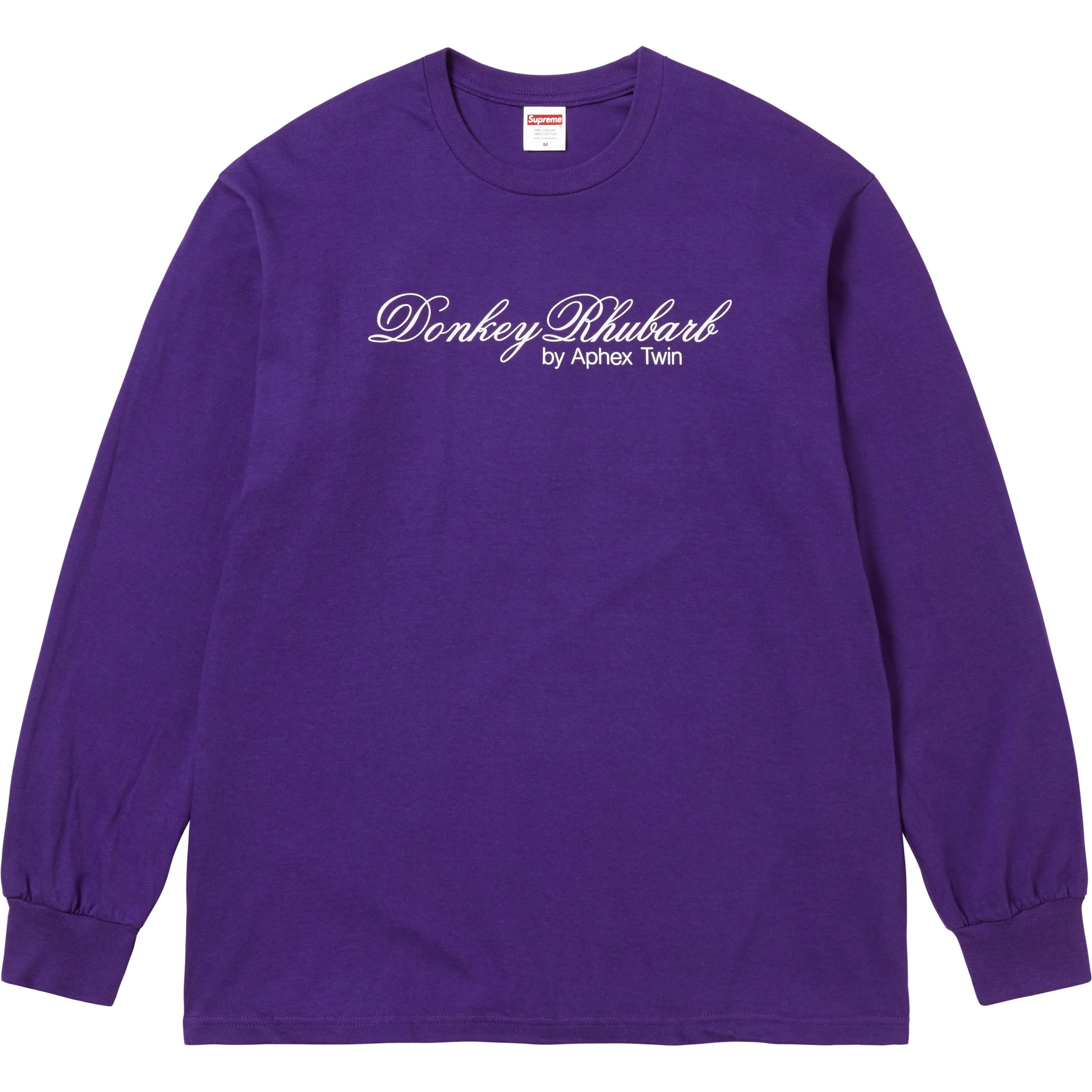 Supreme/Aphex Twin Donkey Rhubarb L/S Tee view 8